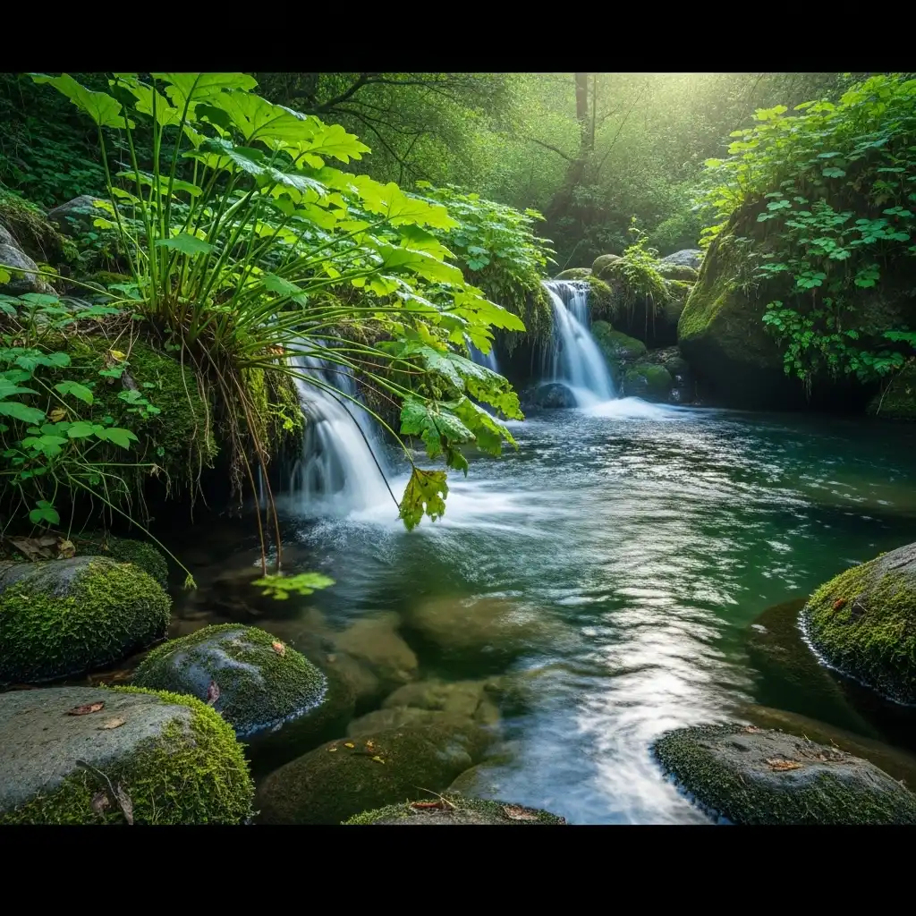 A Simple Waterfall Feature