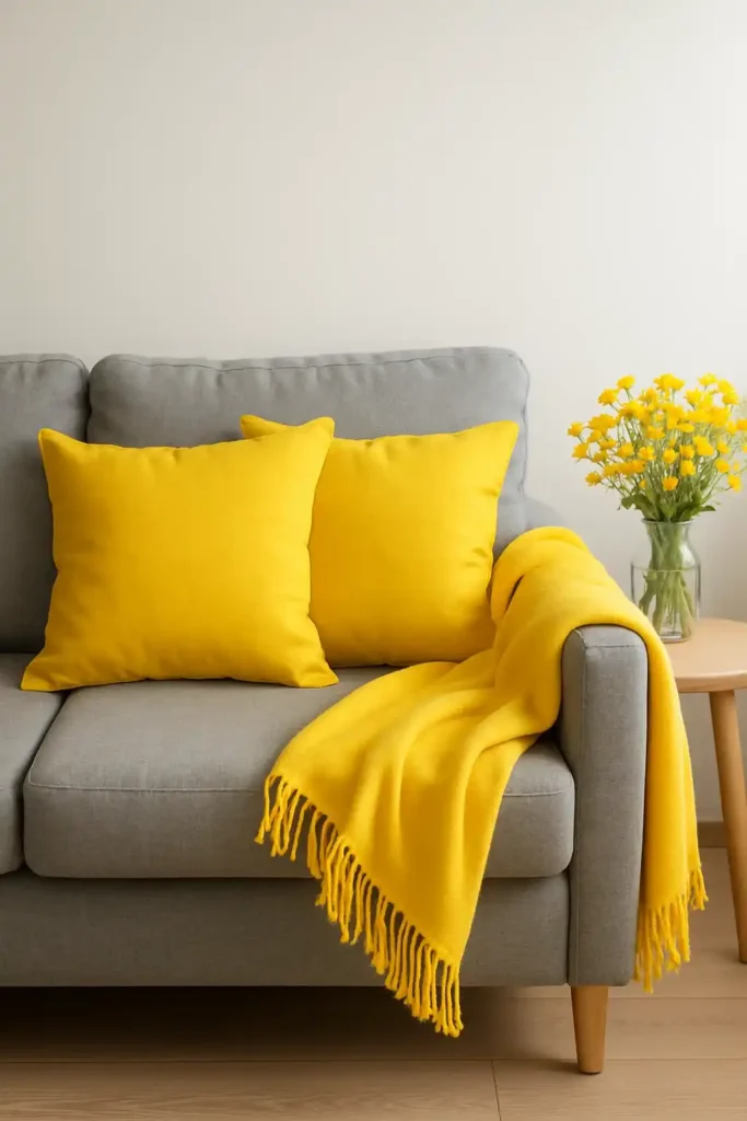 Add Pops of Yellow