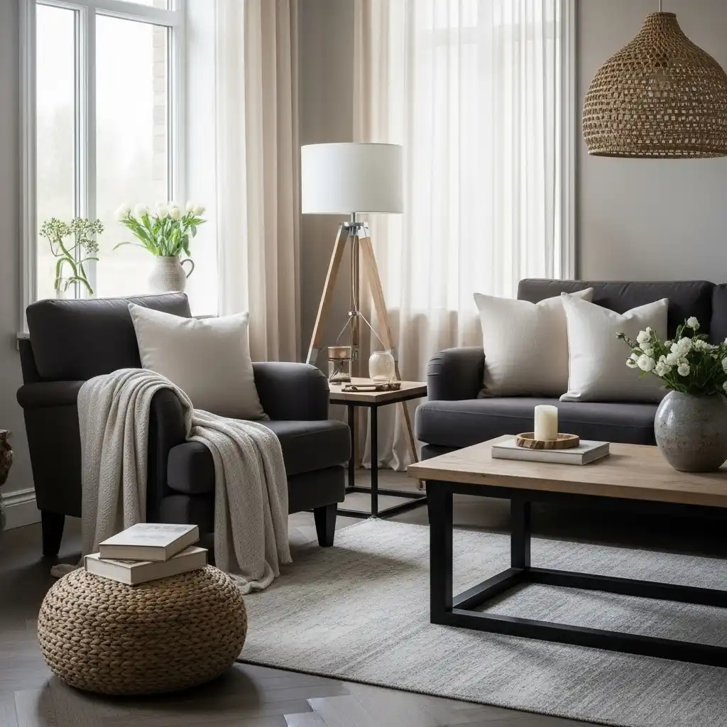 Balance With Soft Neutral Fabrics