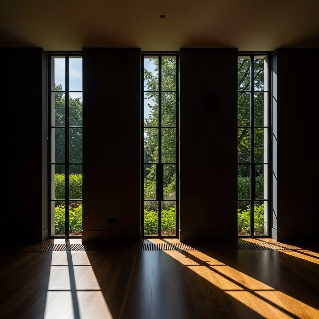 Black Framed Windows