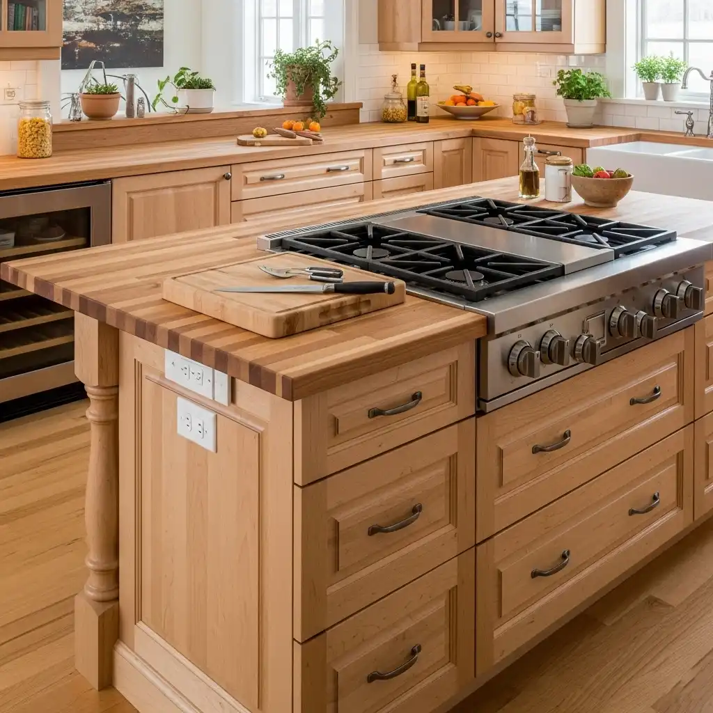 Butcher Block Counters