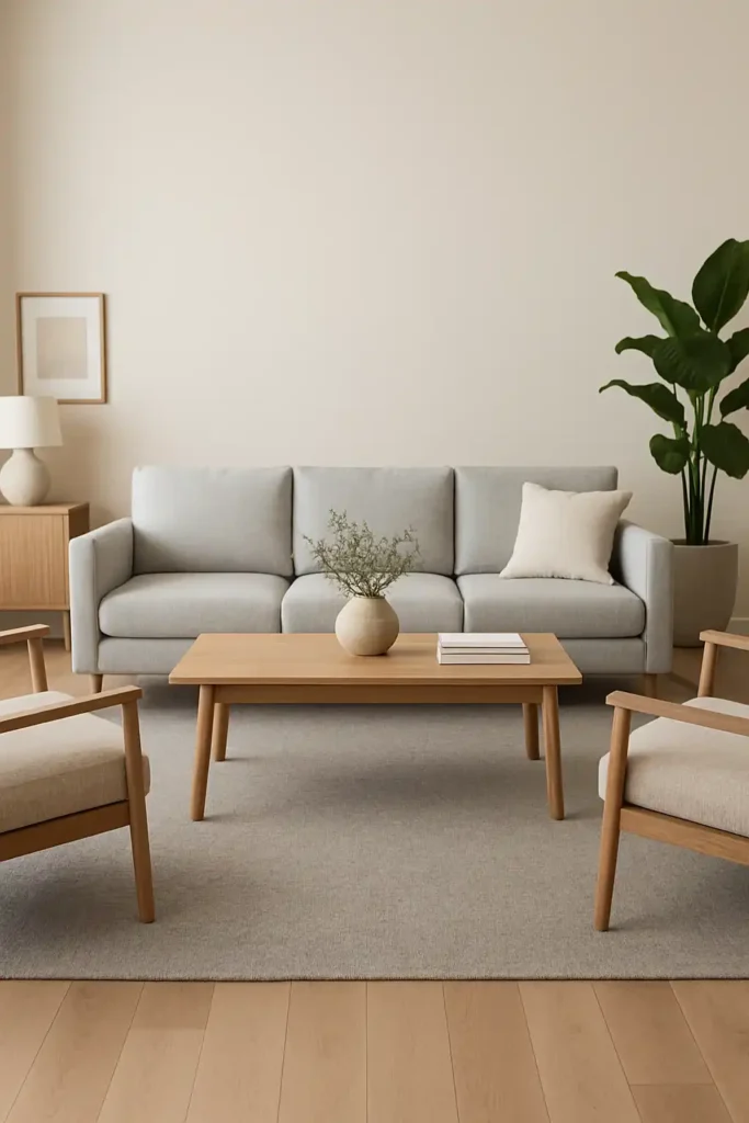 Center the Rug Under Furniture