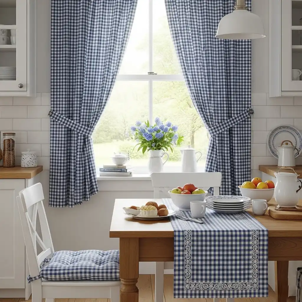 Checked Pattern Textiles