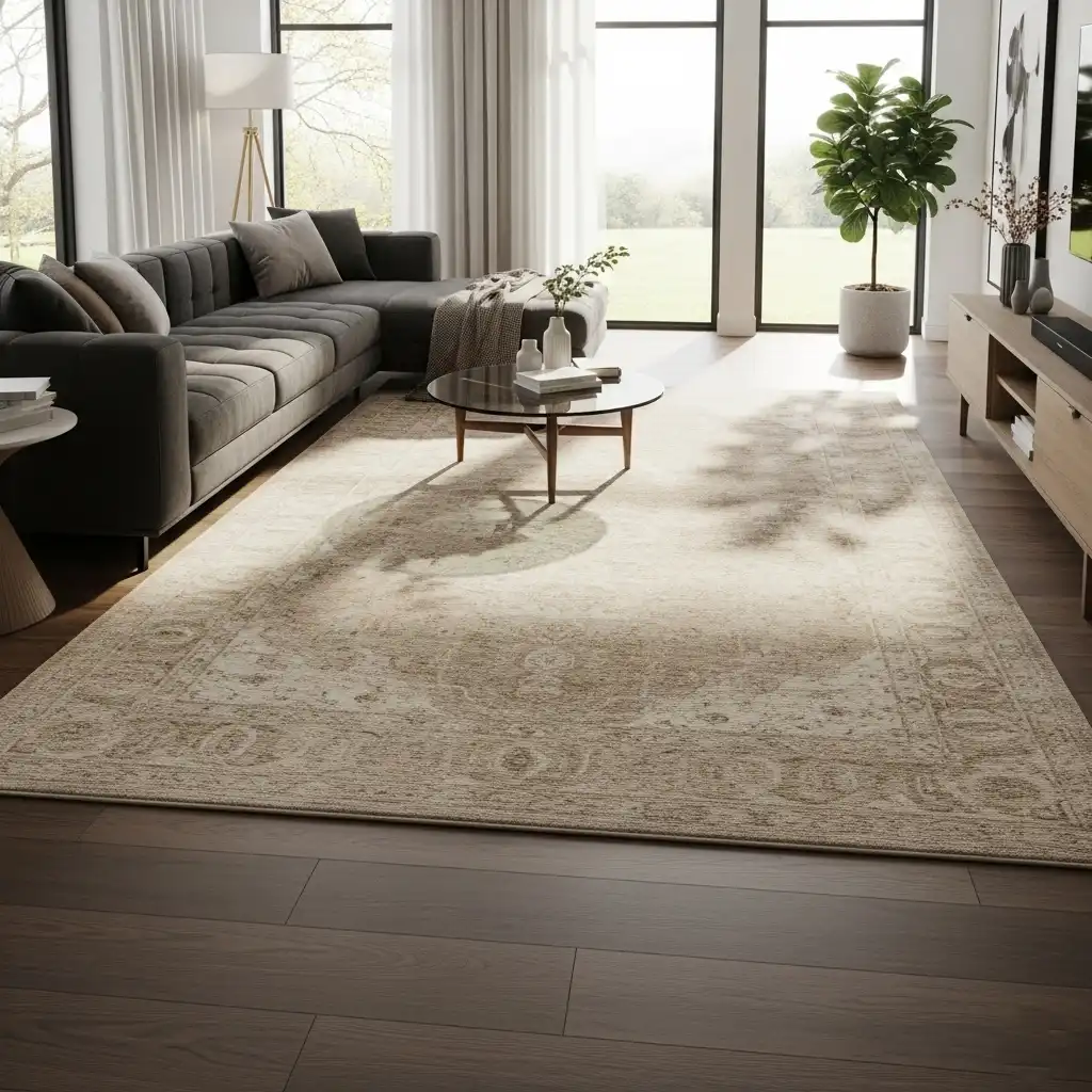 10 Rules for Area Rugs in Living Room Spaces
