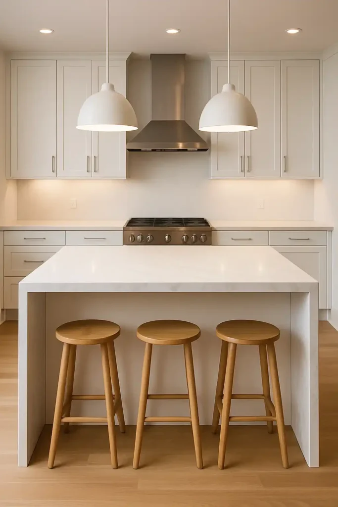 Clean Kitchen Islands