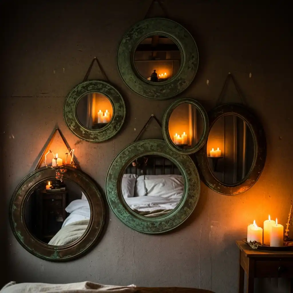 Copper Mirror Frames