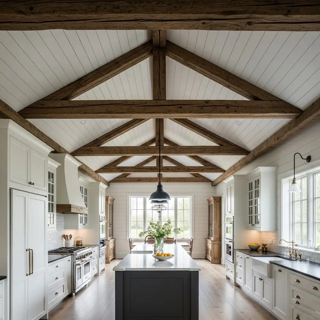Exposed Ceiling Beams