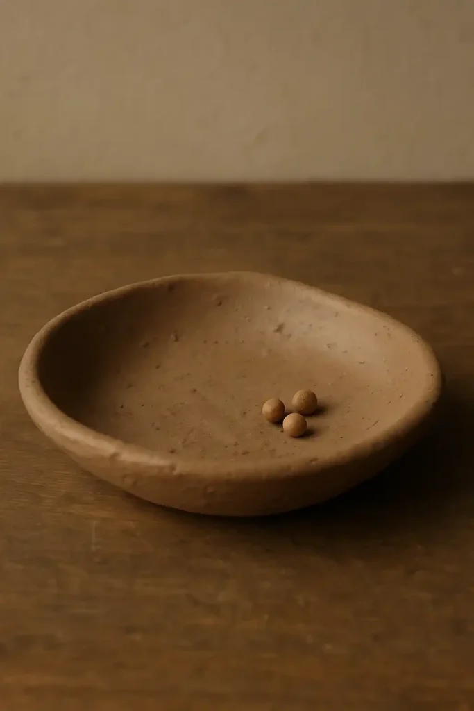 Hand-Built Clay Dish