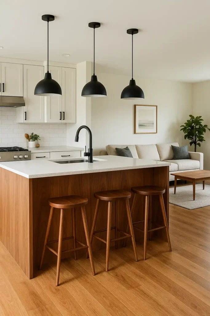 Island as Room Divider