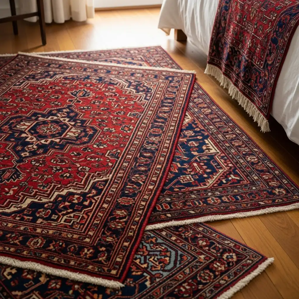 Layered Persian Rugs
