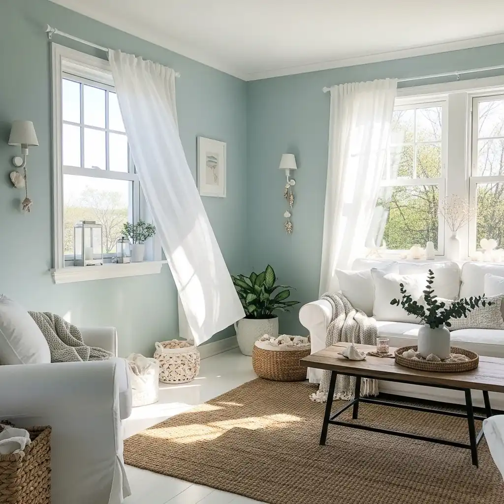 10 Breezy Coastal Living Room Ideas