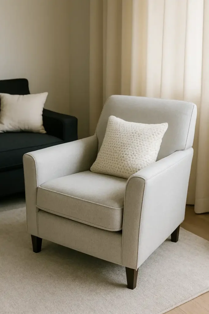 Light Grey Armchair