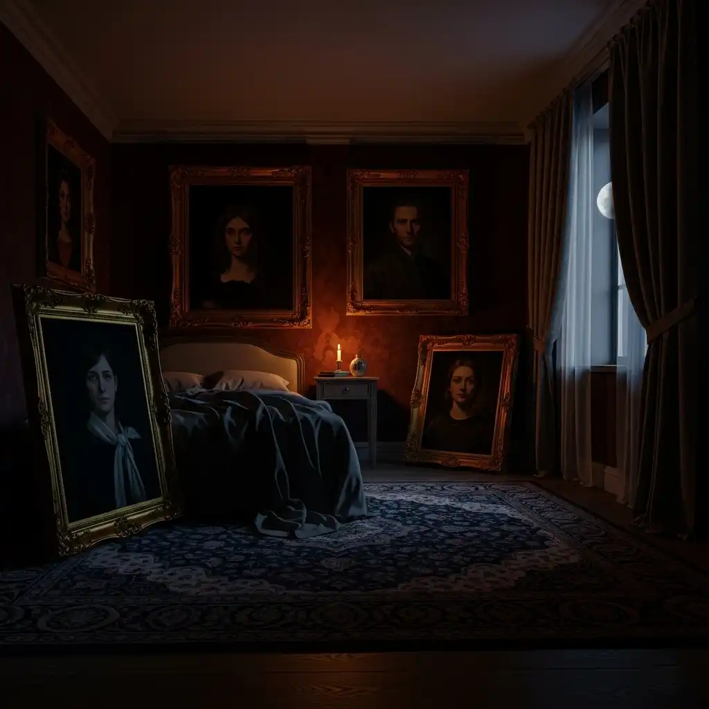 Moody Oil Paintings