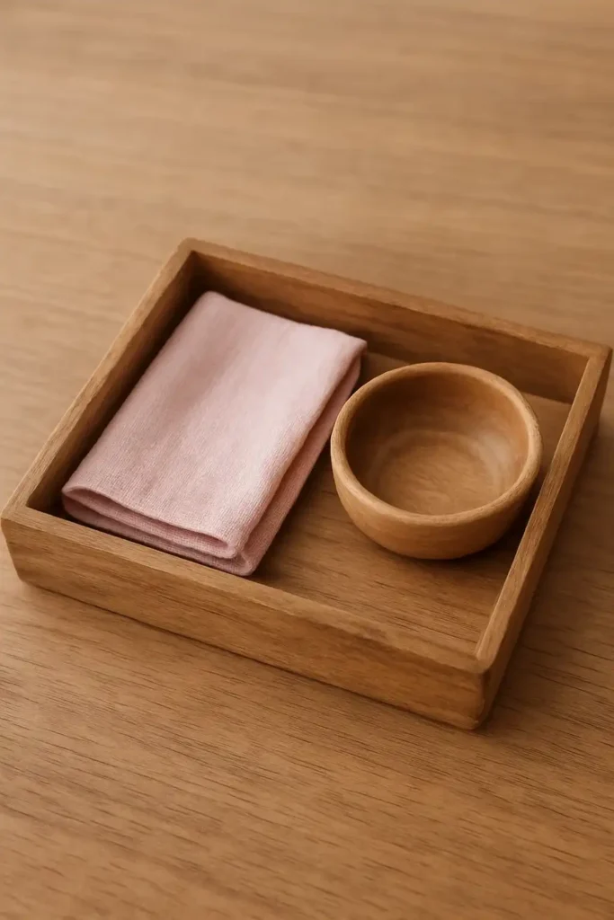 Natural Wood Tray
