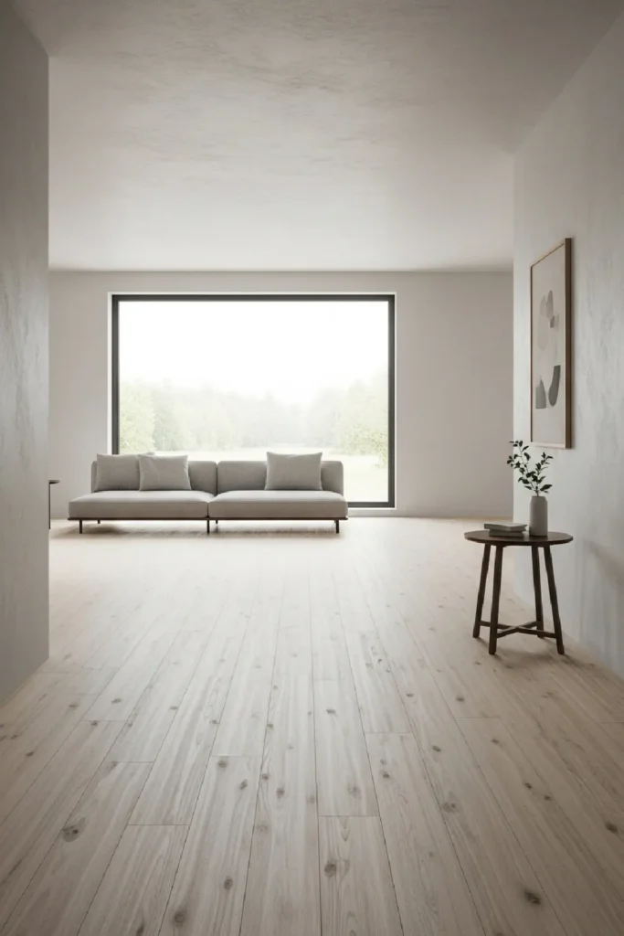 Spacious living area with open layout