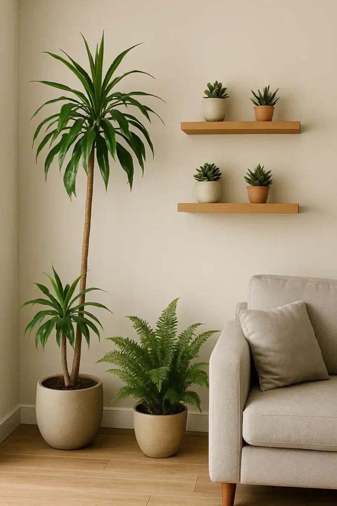 Plants on Different Levels
