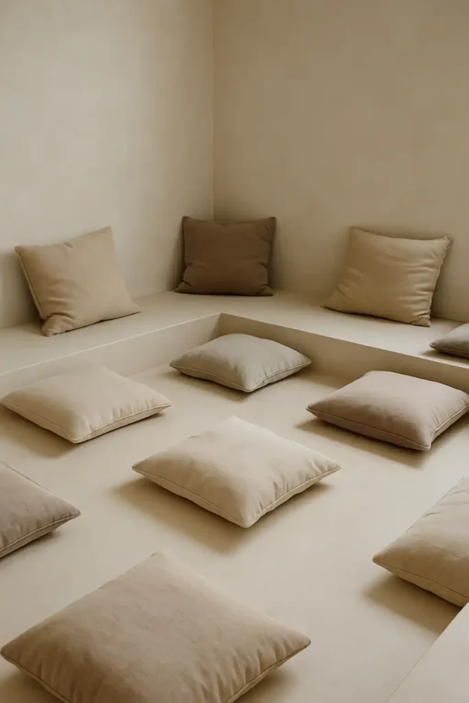 Soft Floor Cushions for Extra Seating