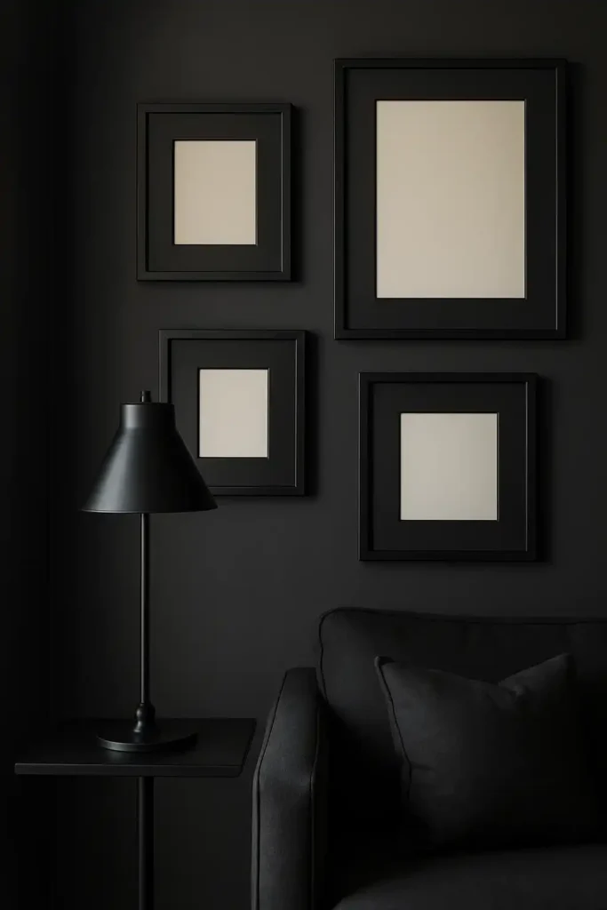 Try Matte Black Accents