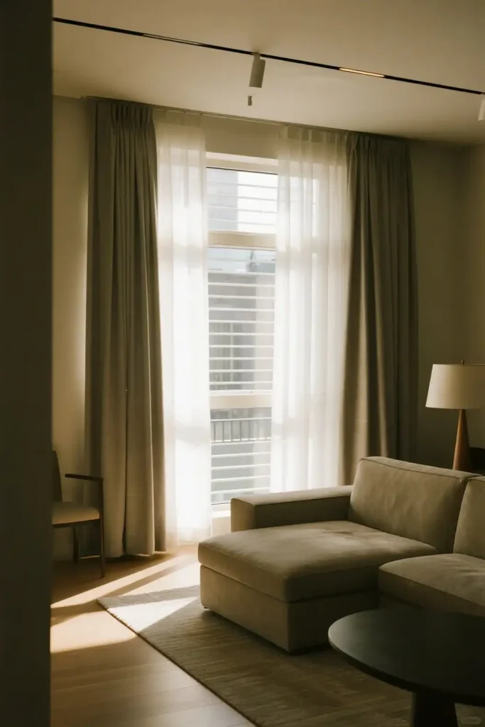 Use Layered Window Treatments