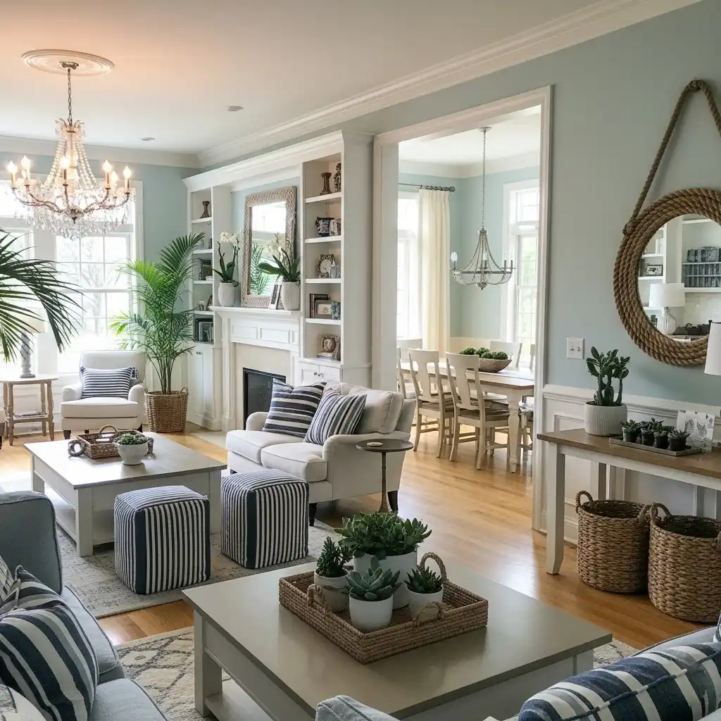 Use Tall Bookcases as Room Dividers
