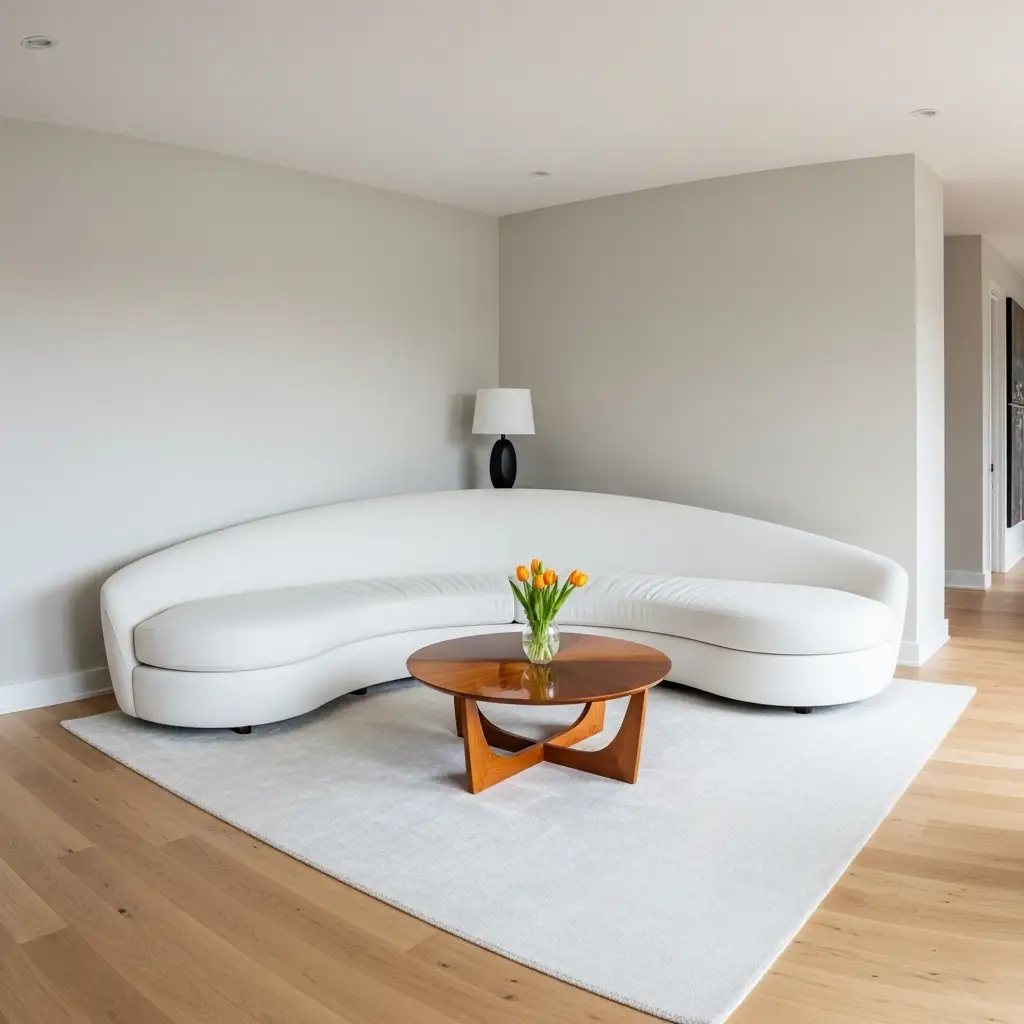 Curved Modern Sofa