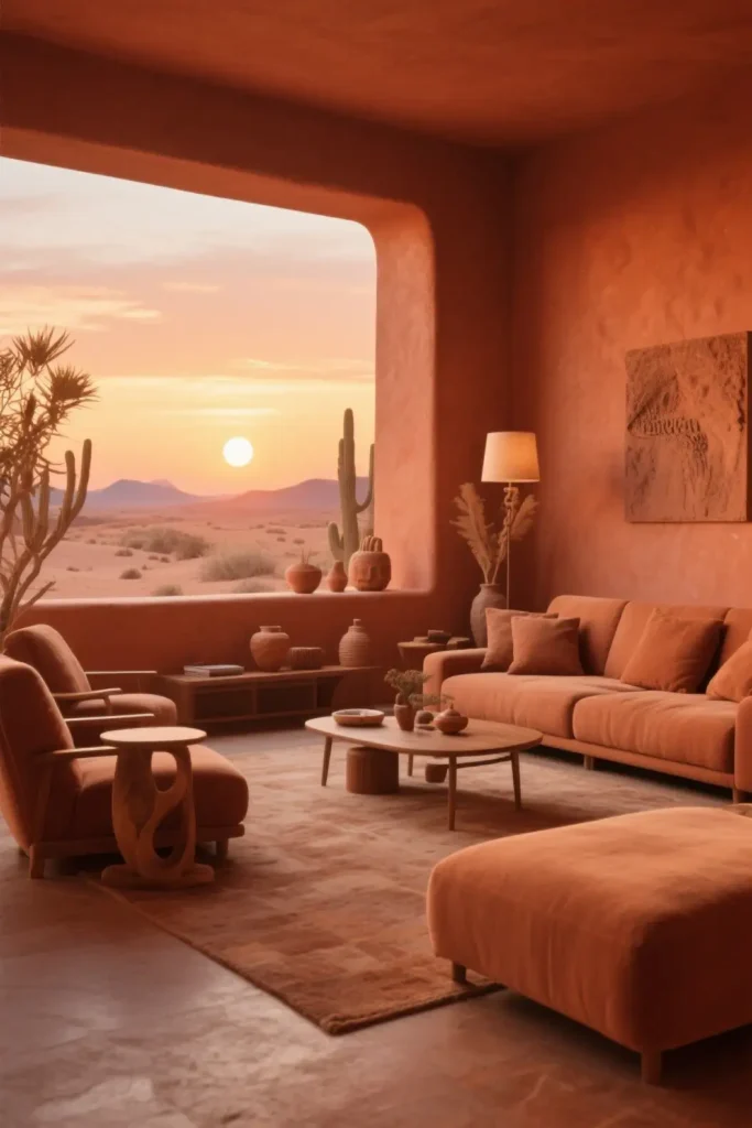 Earthy Terracotta Tones