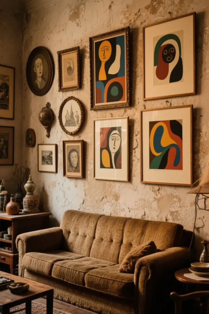 Eclectic Gallery Wall