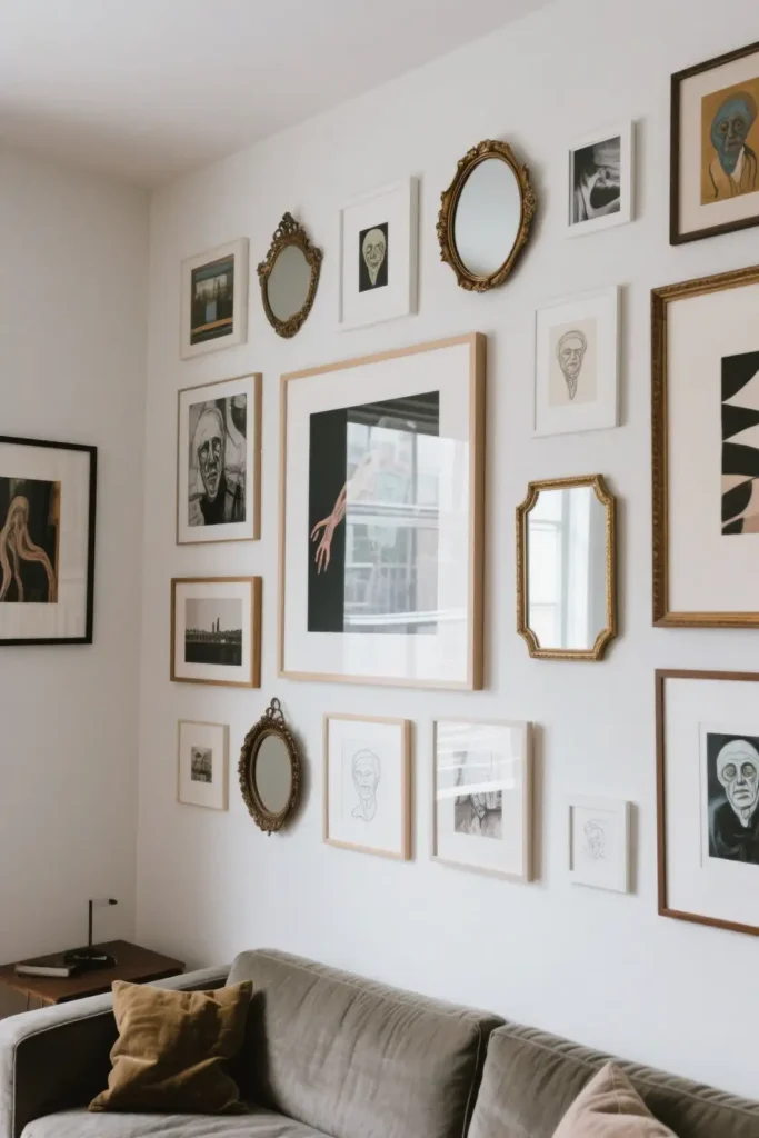 Gallery Wall Grandeur: Maximizing Impact on Minimal Wall Space