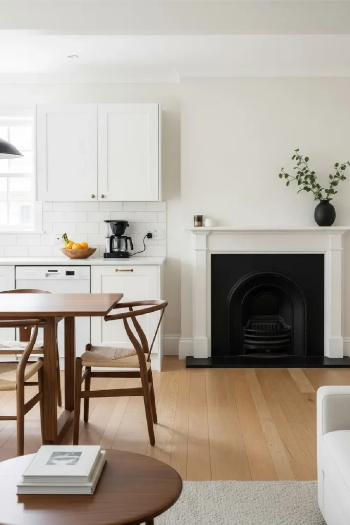 Minimalist surfaces create calm, open spaces