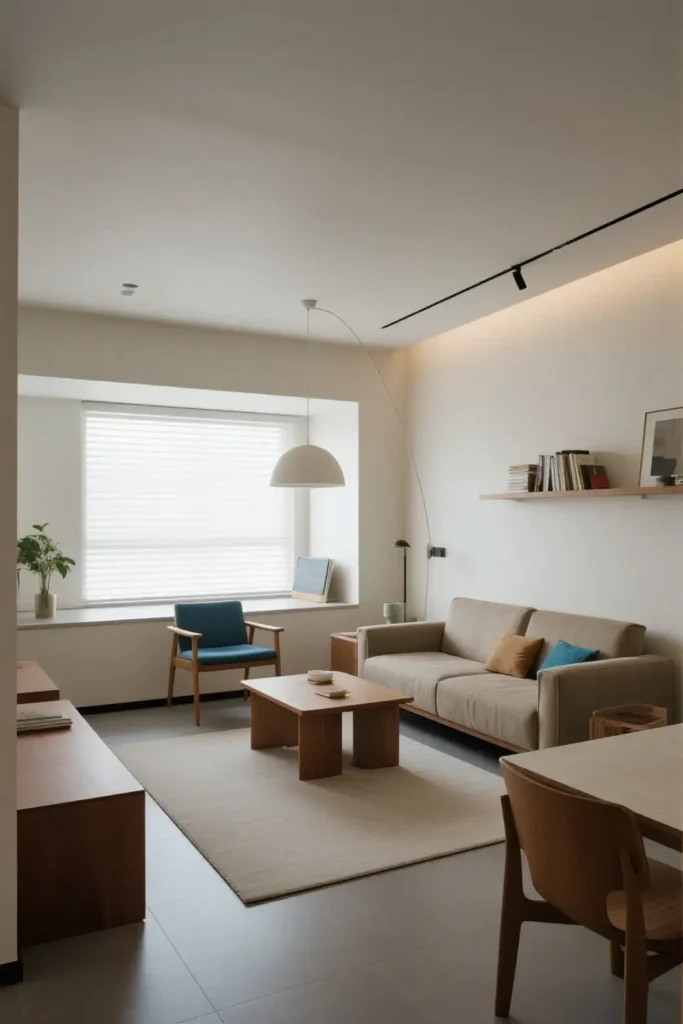 Keep the Color Palette Simple living room design