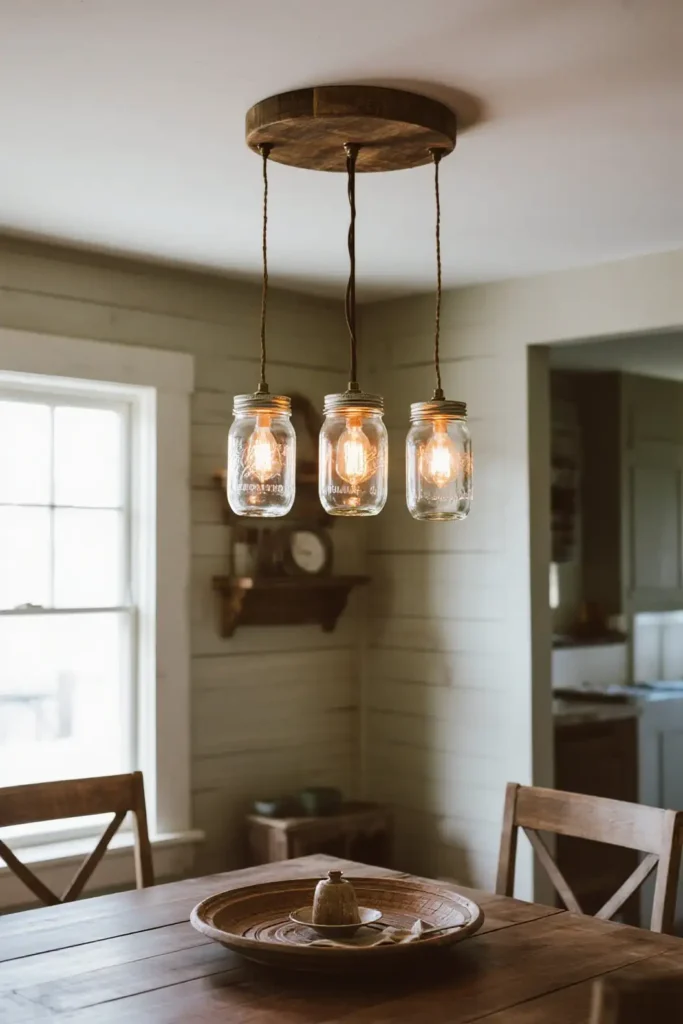 Mason Jar Light Fixtures