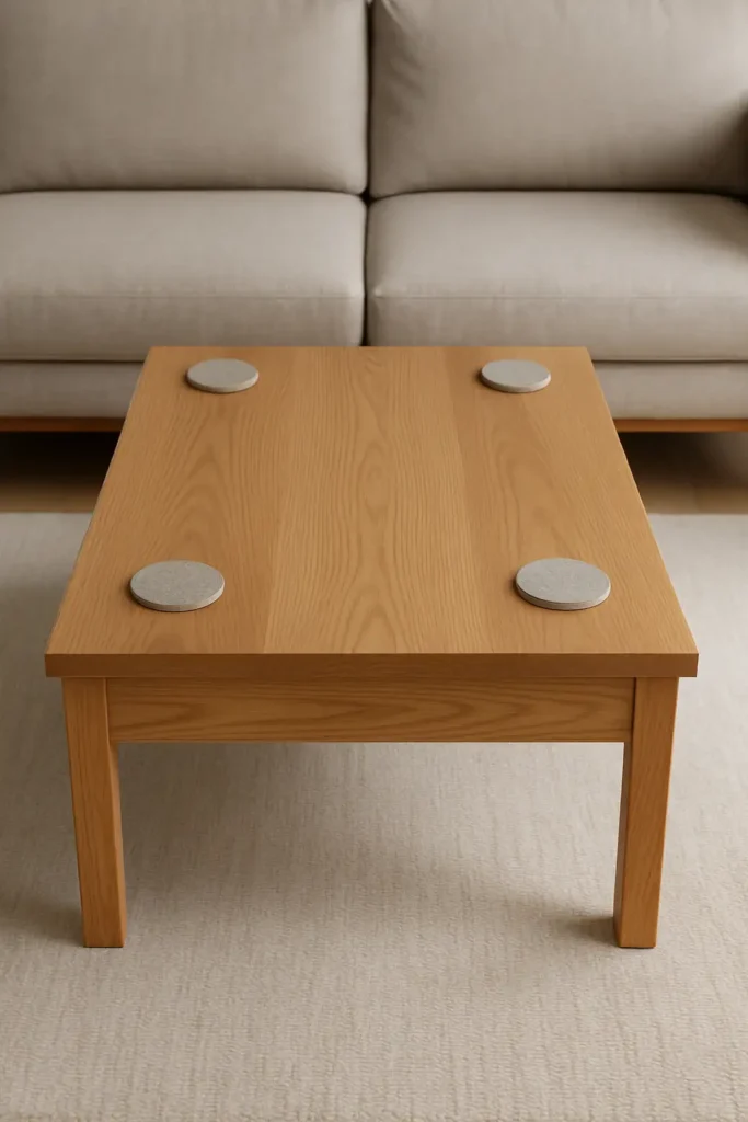 Minimalist Coffee Tables for Japandi Living Room