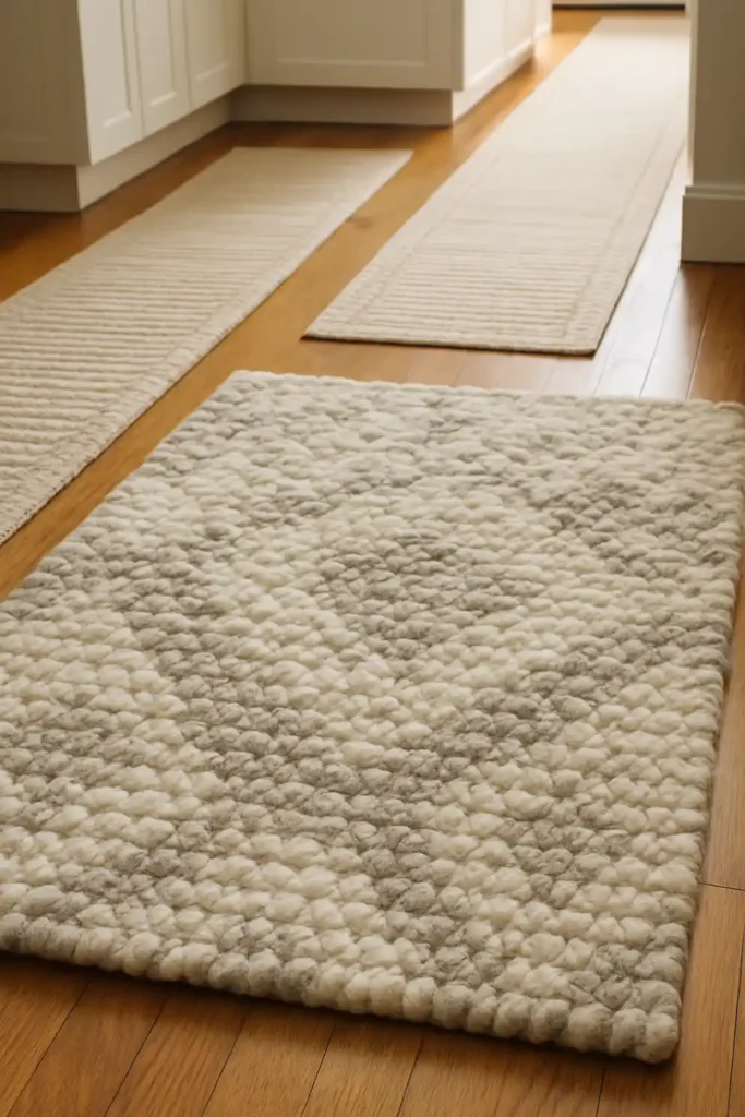 Natural Fiber Rugs for Japandi Living Room
