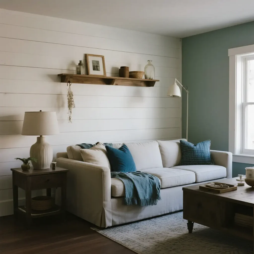Shiplap Accent Wall