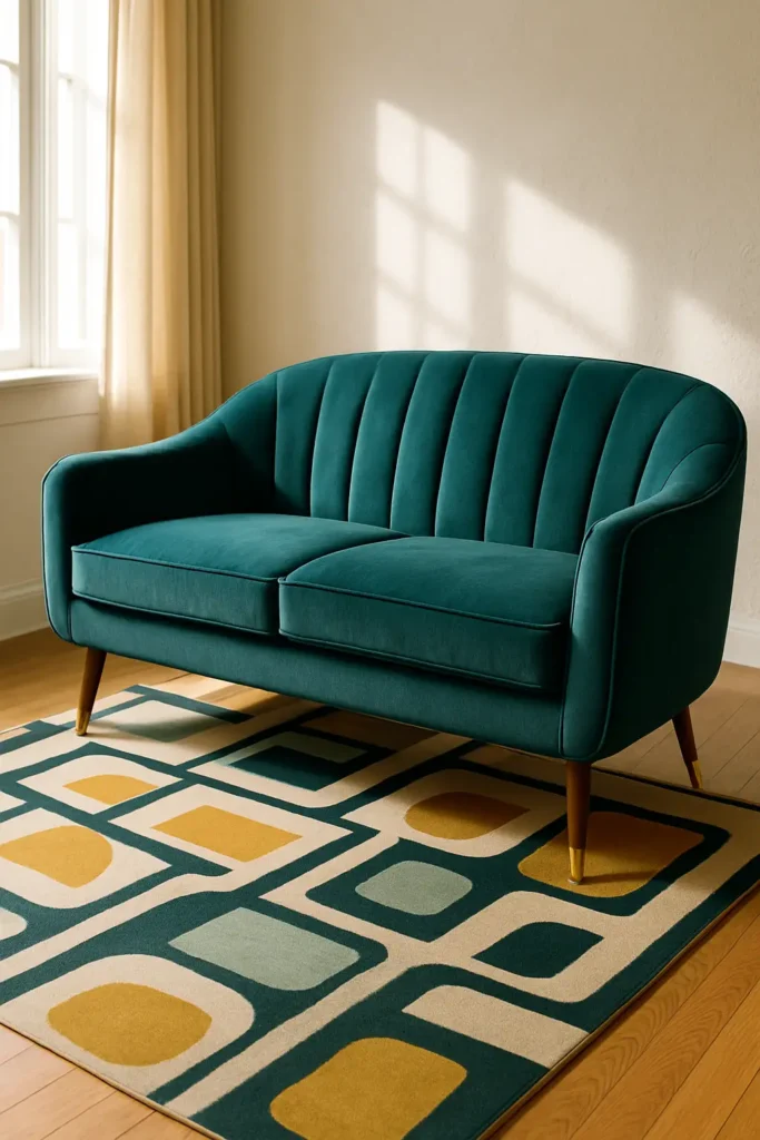 Vintage Mid-Century Sofa